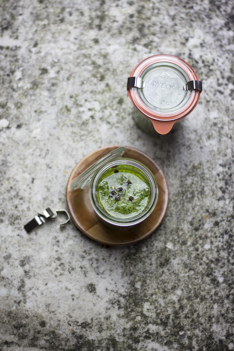 Pesto di rucola e noci